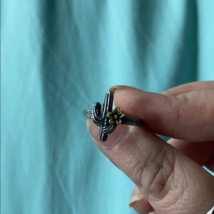 James Avery cactus blossom ring